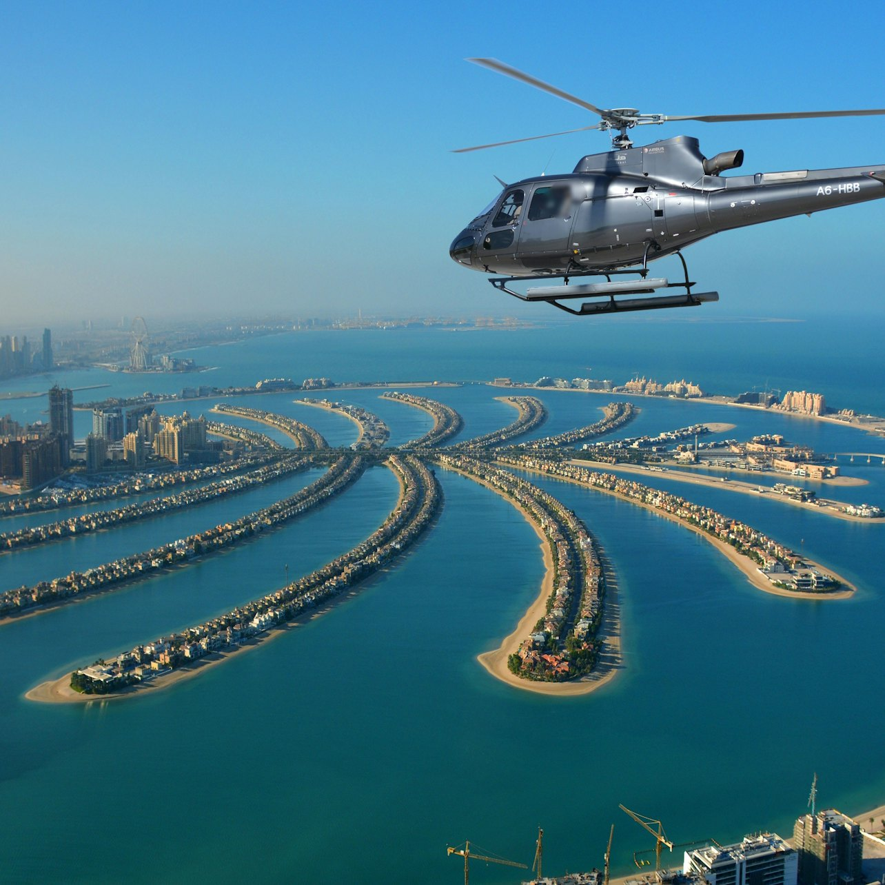 Dubai Scenic Helicopter Tour: 17-Minute Tour of The Palm and Atlantis - Photo 1 of 8